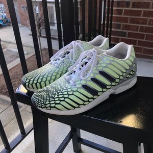 Adidas ZX Flux Glow Dark Torsion Shoes